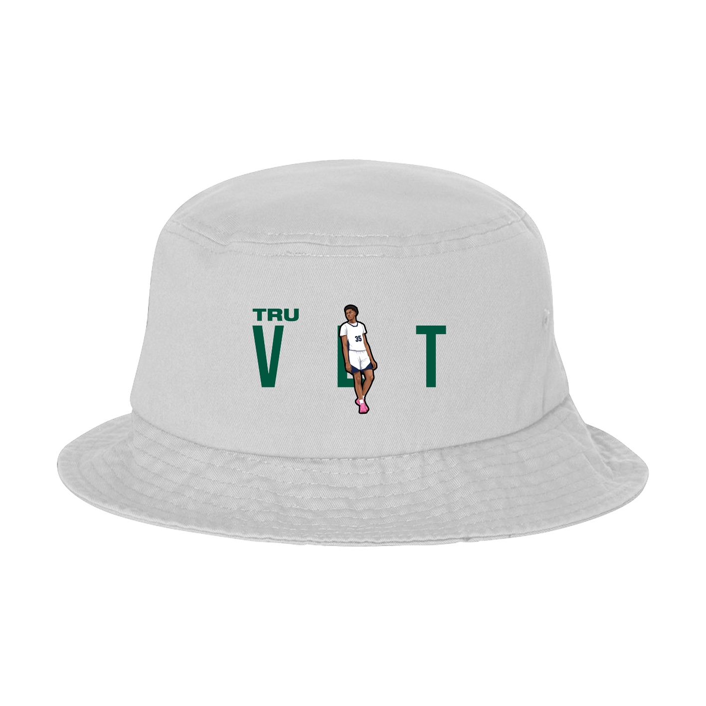 Bucket Cap — Player Name in White