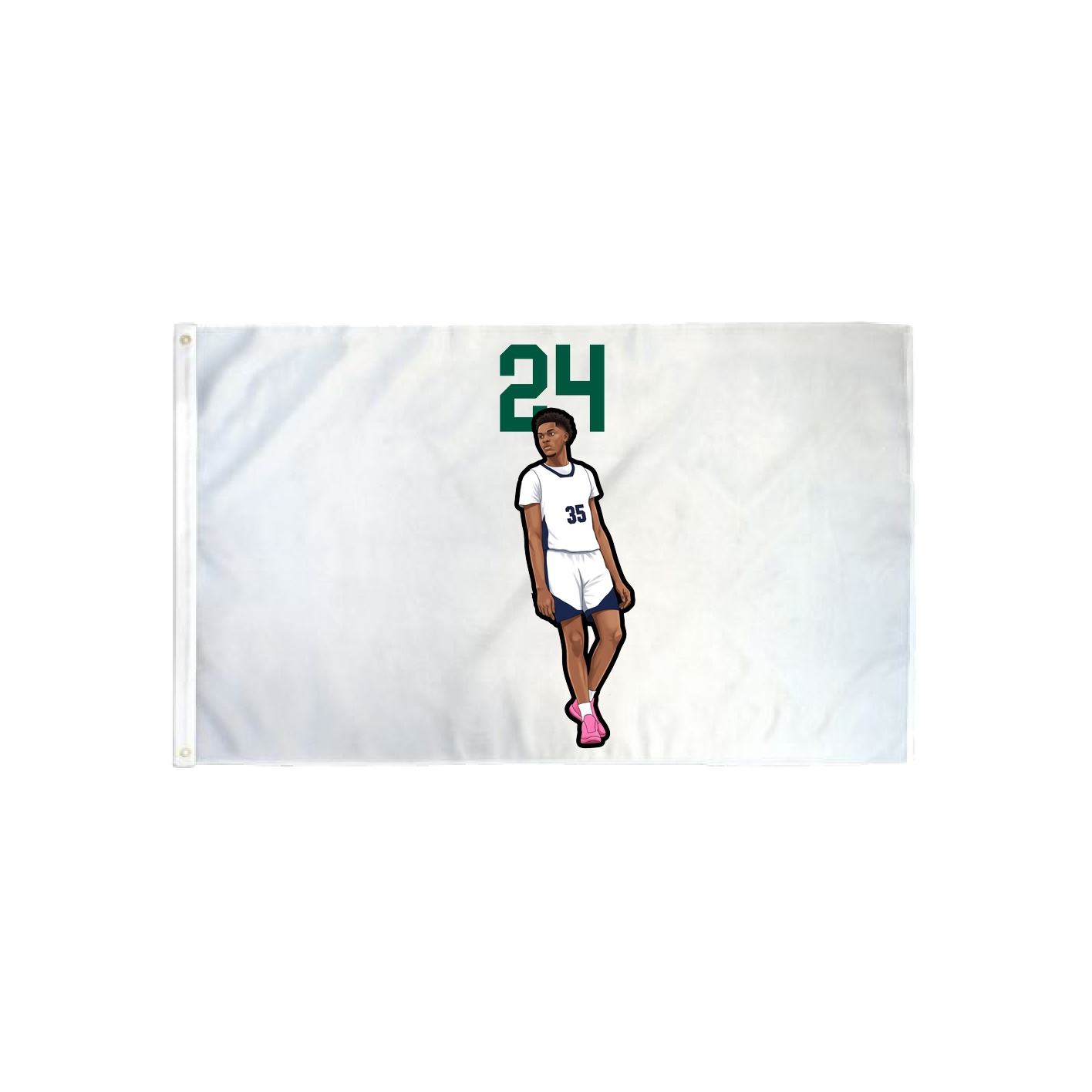 3x5 Flag — Number Top in Classic