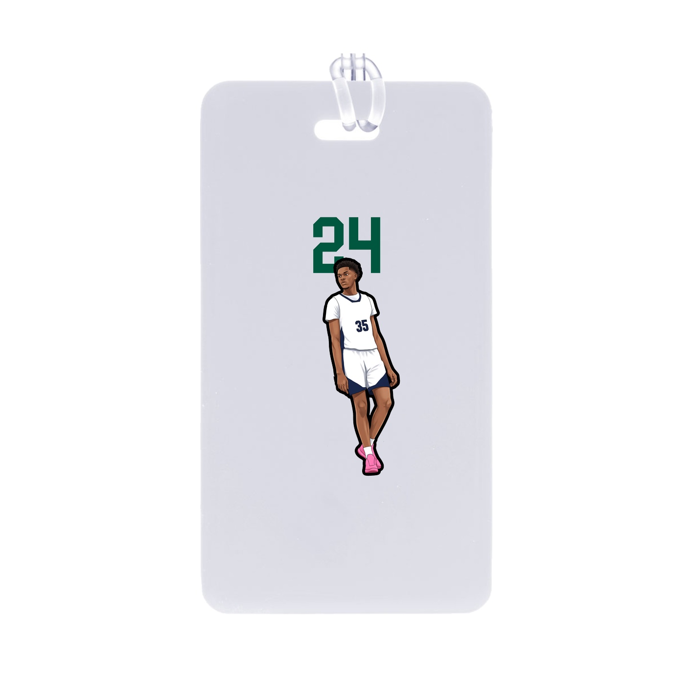 Bag Tag — Number Top in Classic