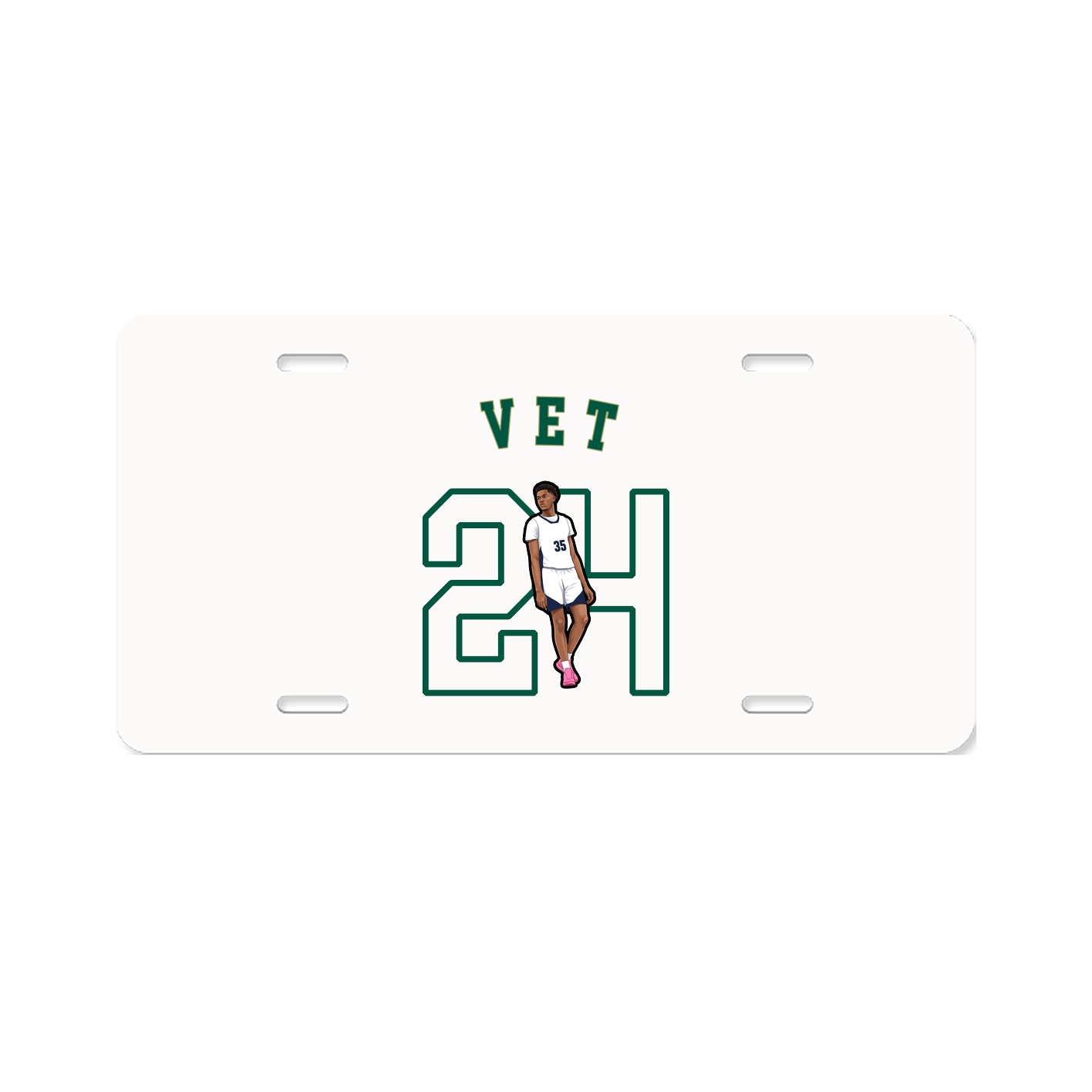 License Plate — Shirsey Arch in Classic