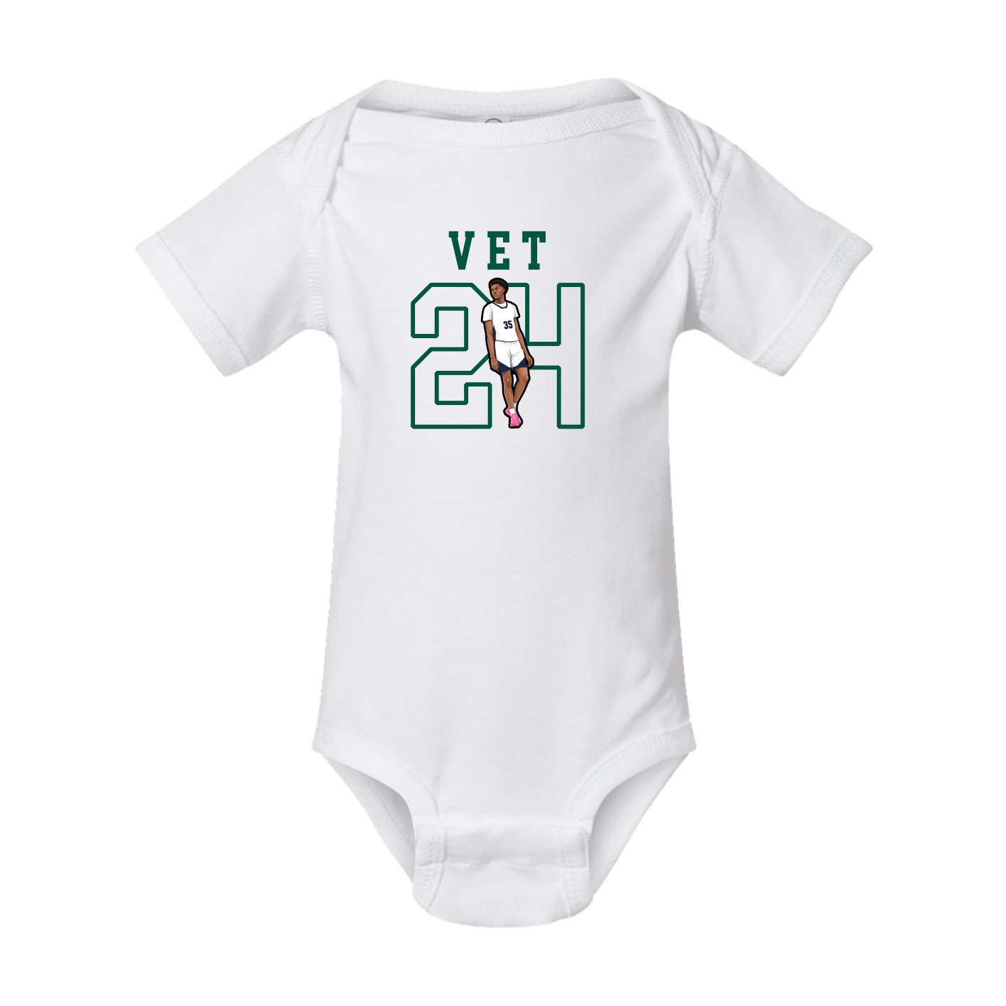 Baby Onesie — Shirsey in White