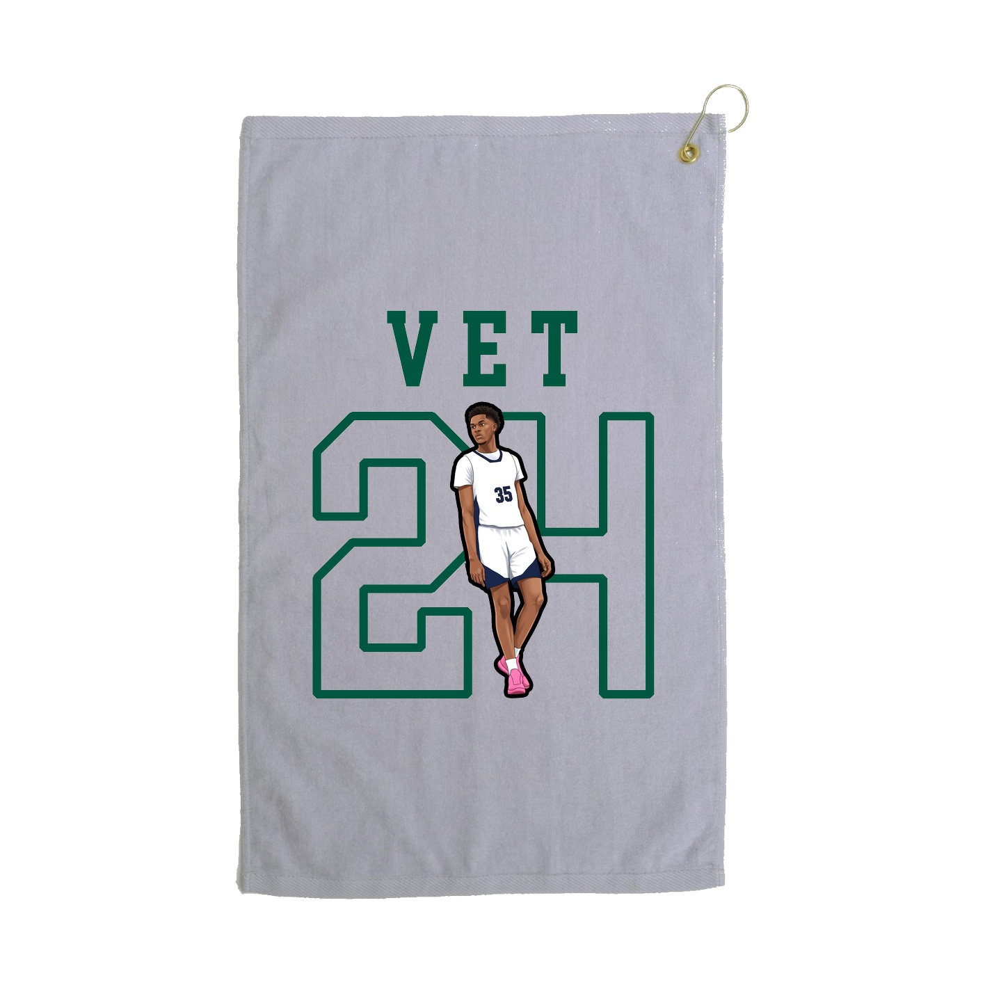 Golf Towel — Shirsey in Grey