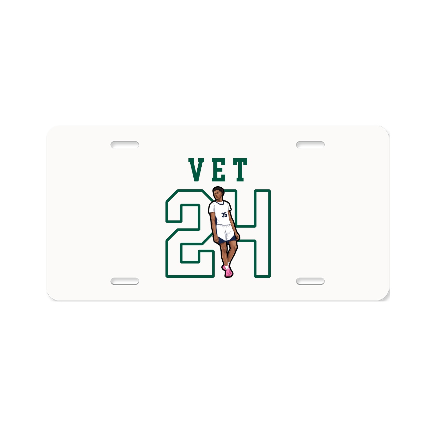License Plate — Shirsey in Classic
