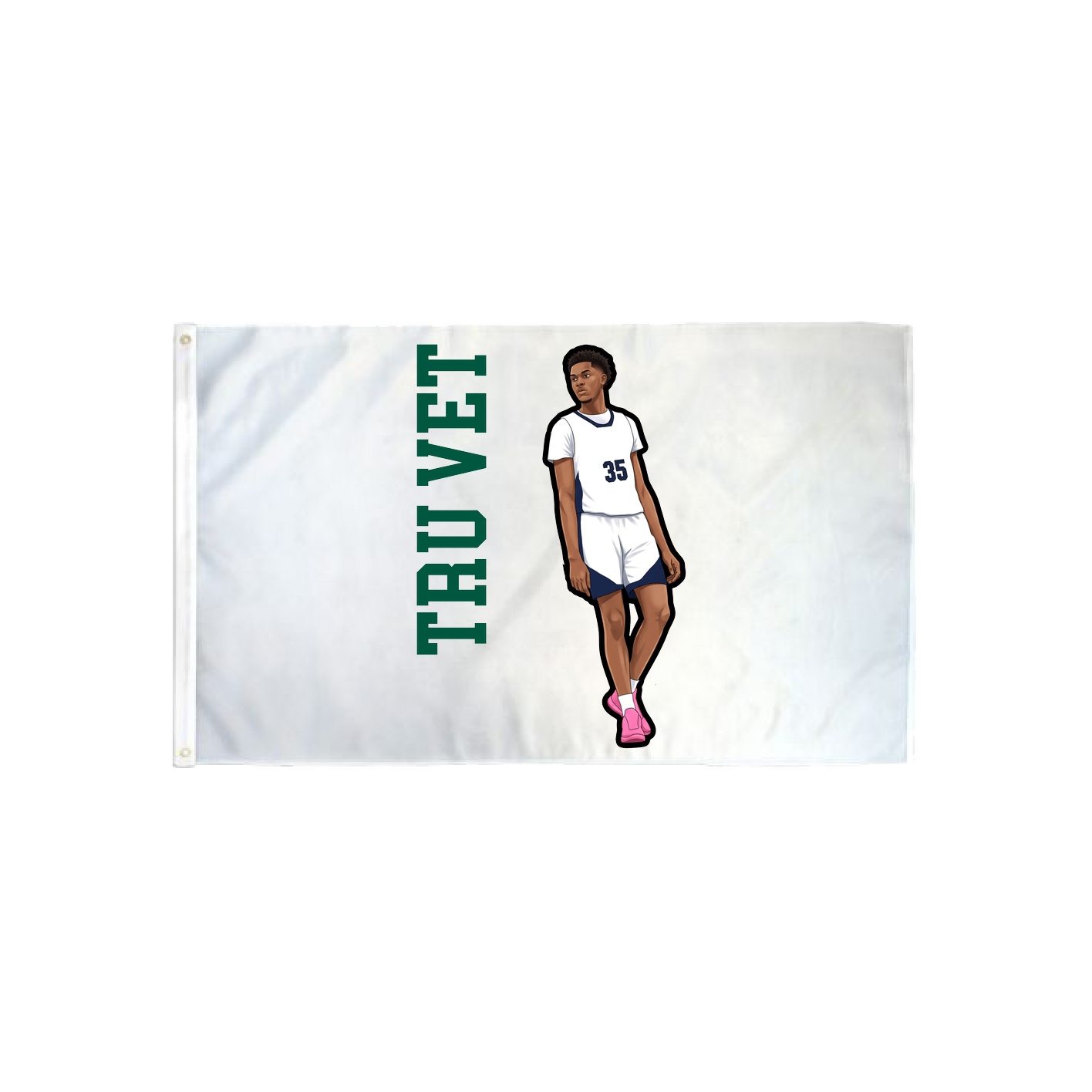 3x5 Flag — Name Vertical in Classic