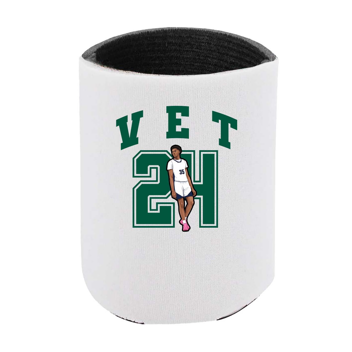 Can Holder — Number in White
