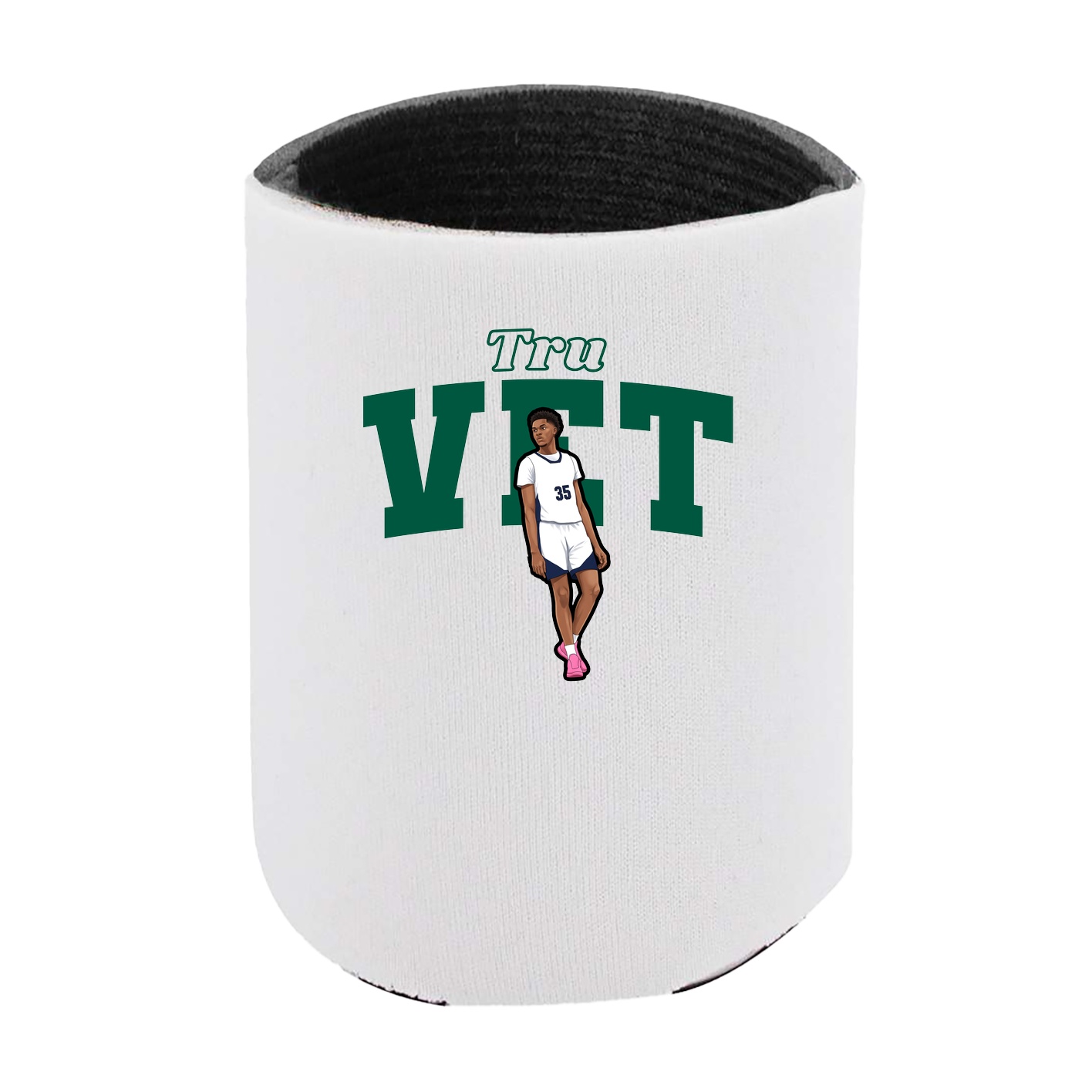 Can Holder — Name Arch in White