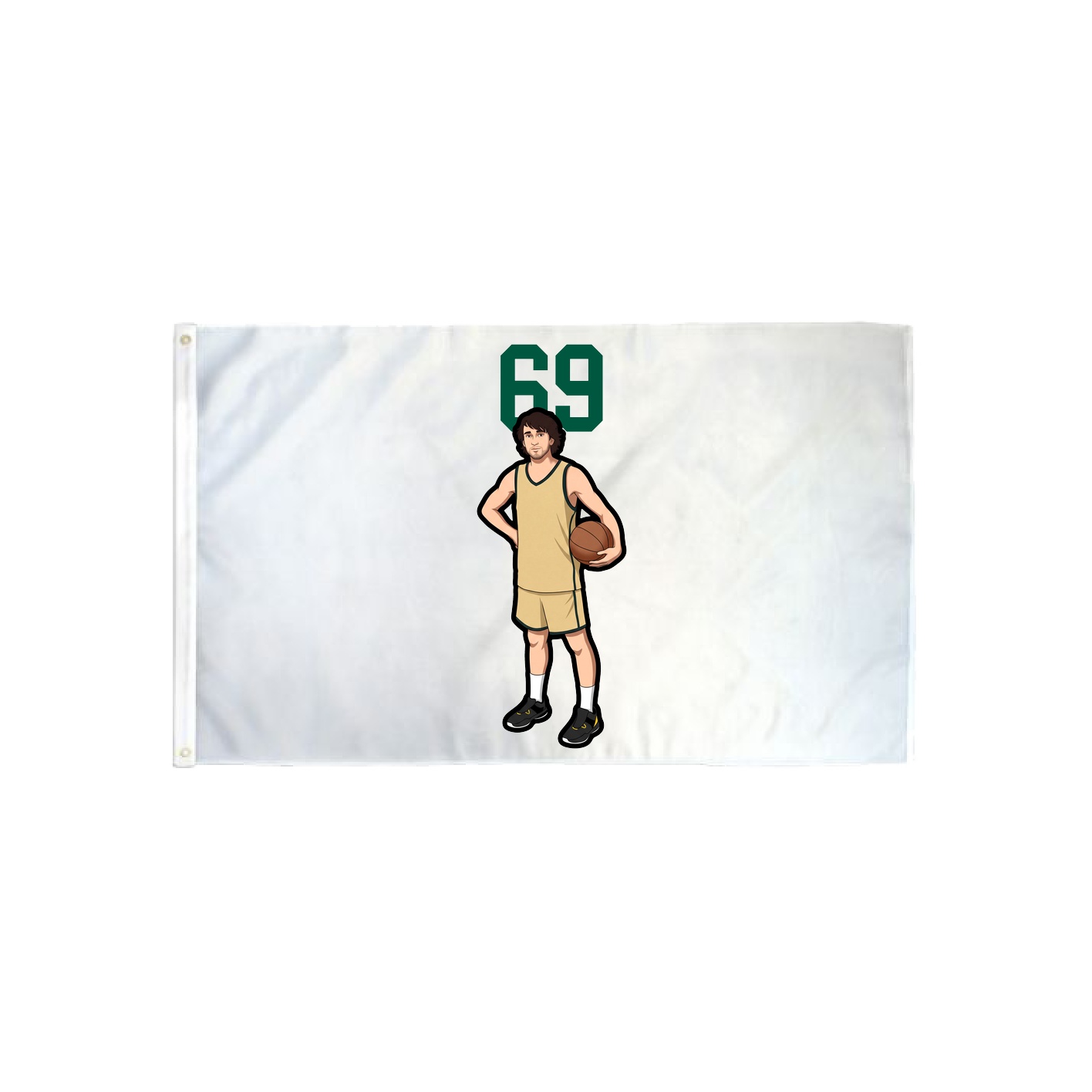 3x5 Flag — Number Top in Classic