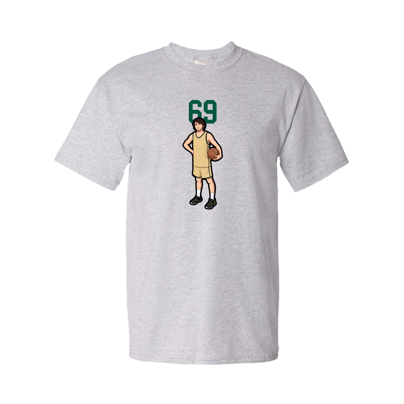 Tee — Number Top in Grey