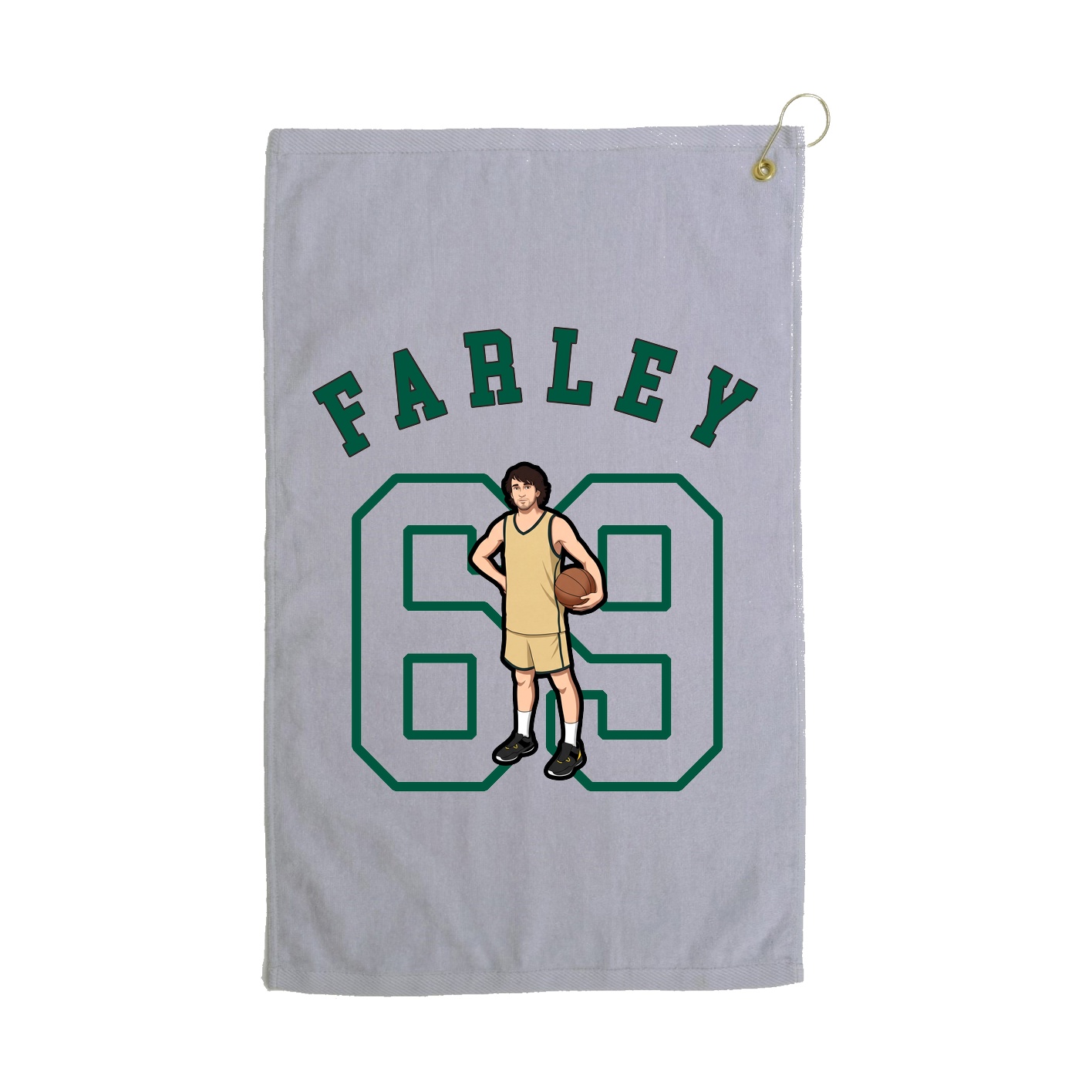 Golf Towel — Shirsey Arch in Grey