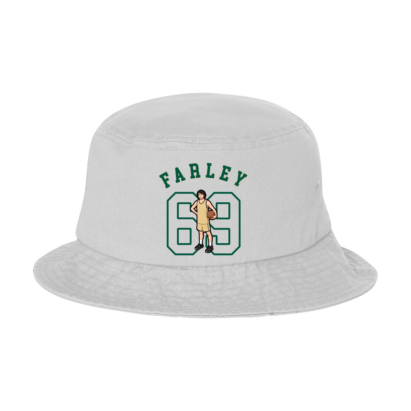 Bucket Cap — Shirsey Arch in White