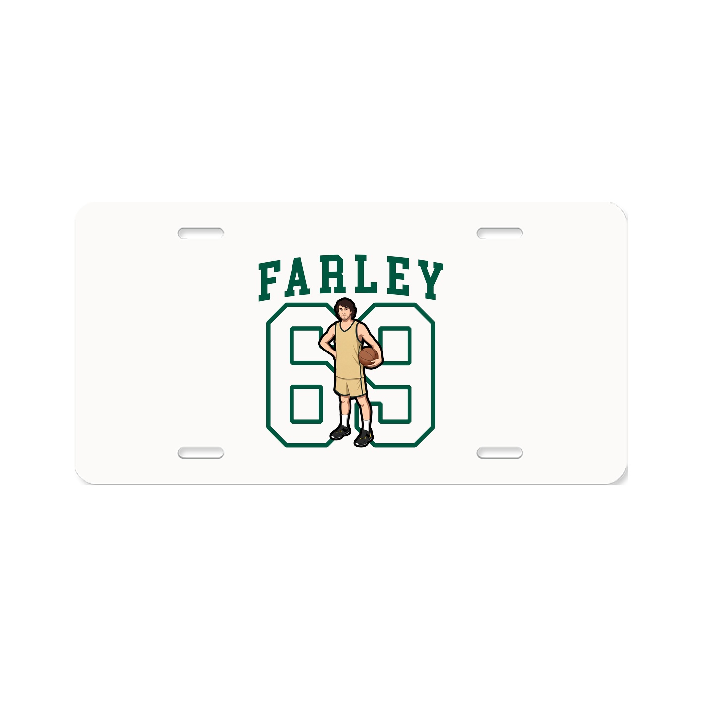 License Plate — Shirsey in Classic