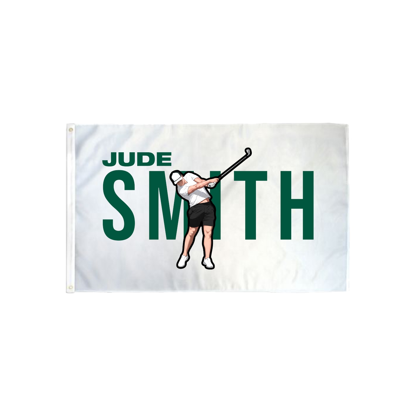 3x5 Flag — Player Name in Classic