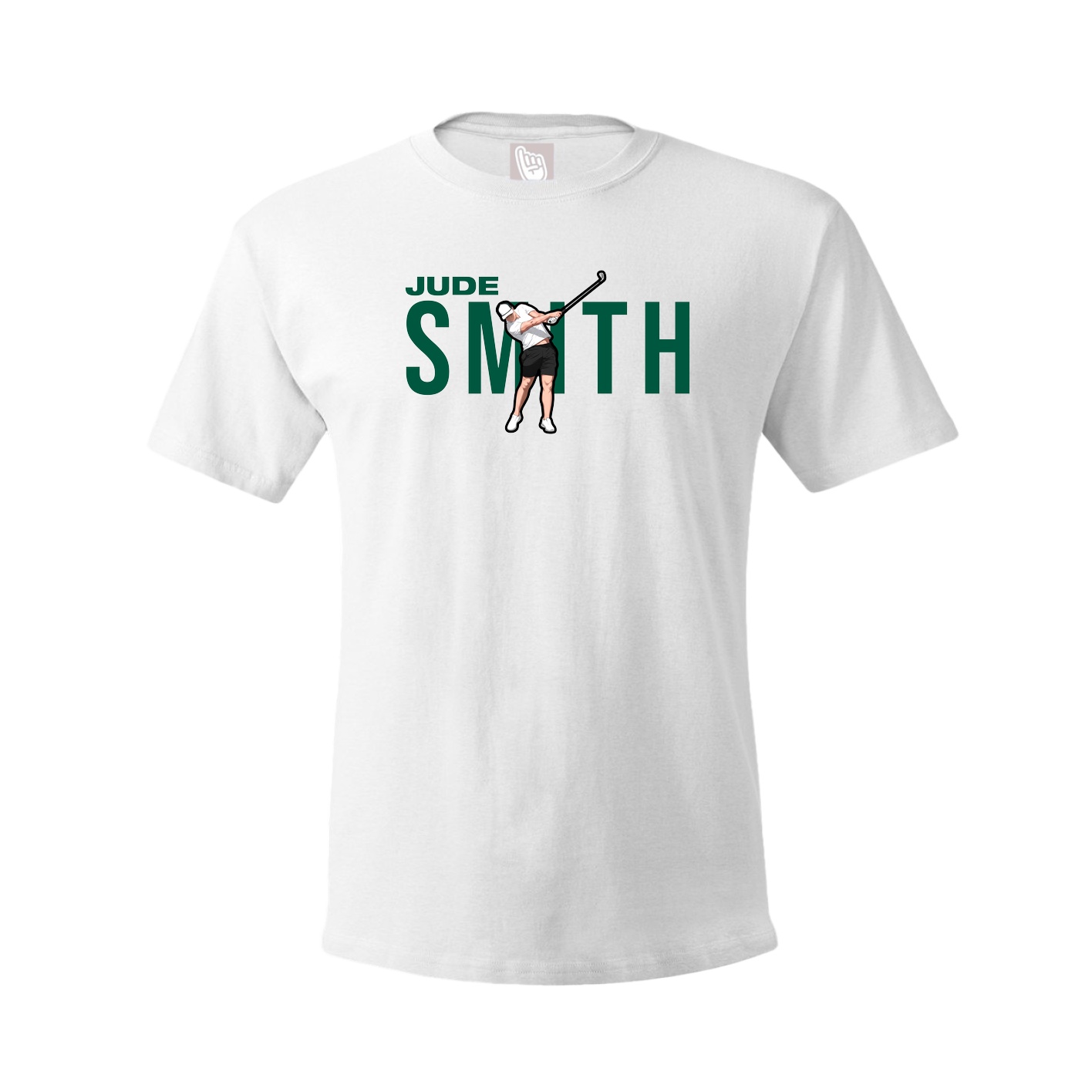 Youth Tee — Player Name in White