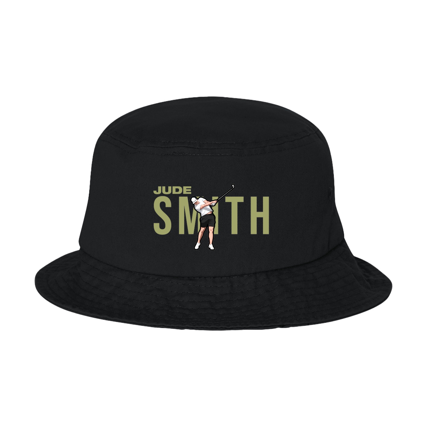Bucket Cap — Player Name in Black
