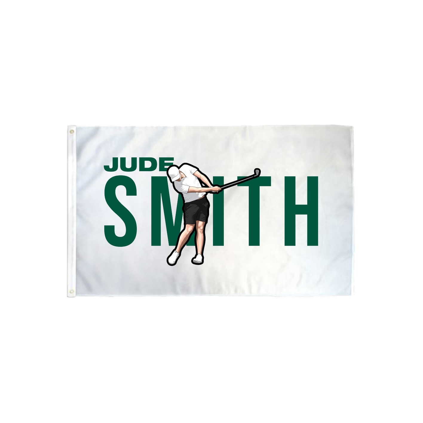 3x5 Flag — Player Name in Classic