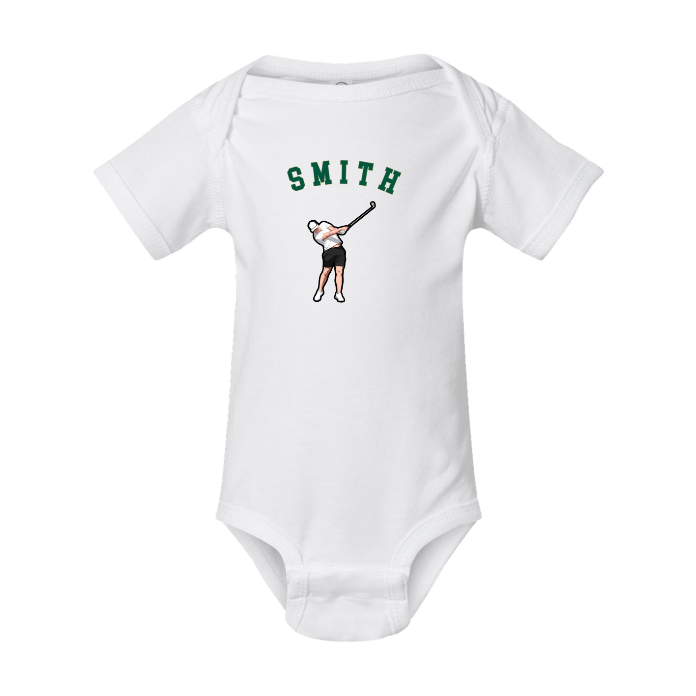 Baby Onesie — Shirsey Arch in White