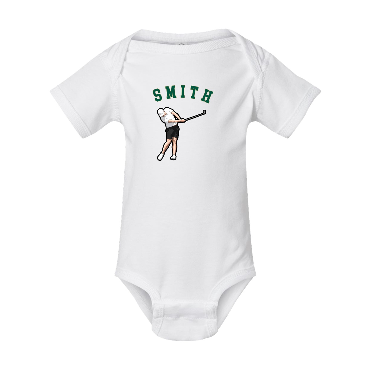Baby Onesie — Shirsey Arch in White
