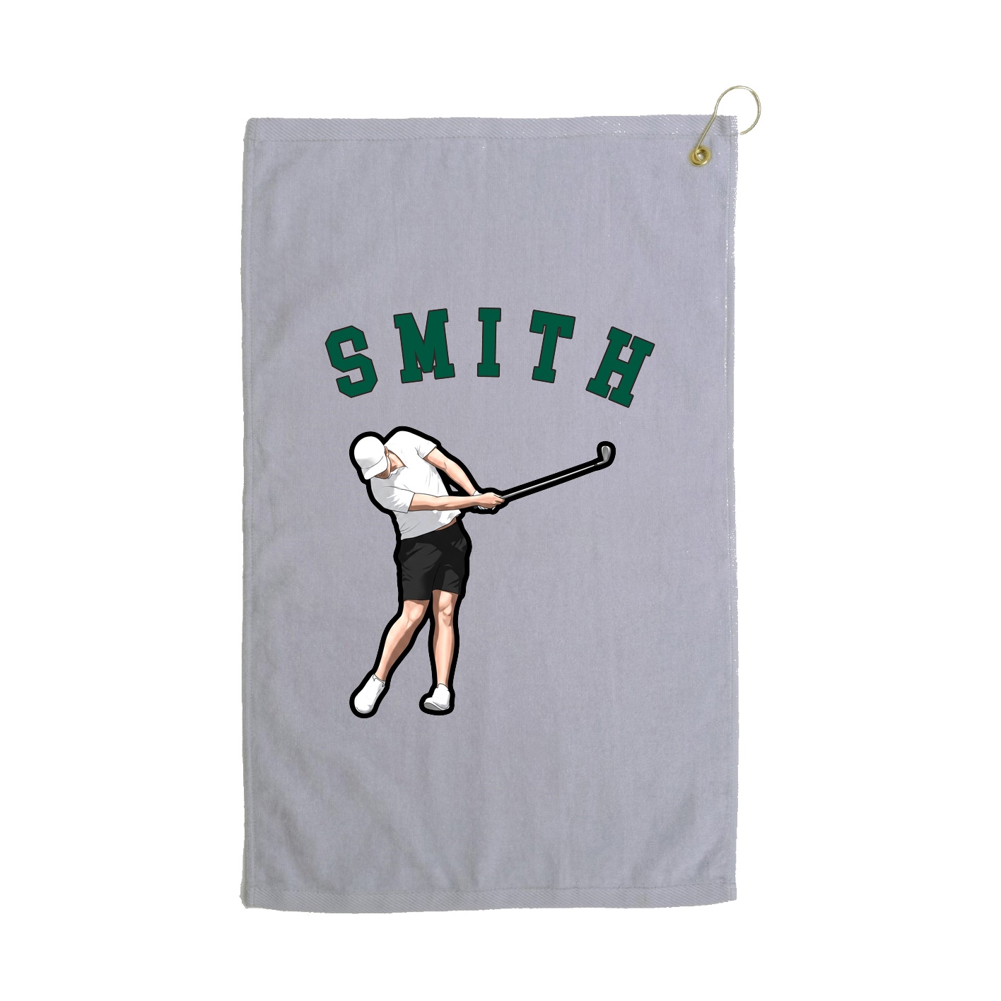 Golf Towel — Shirsey Arch in Grey