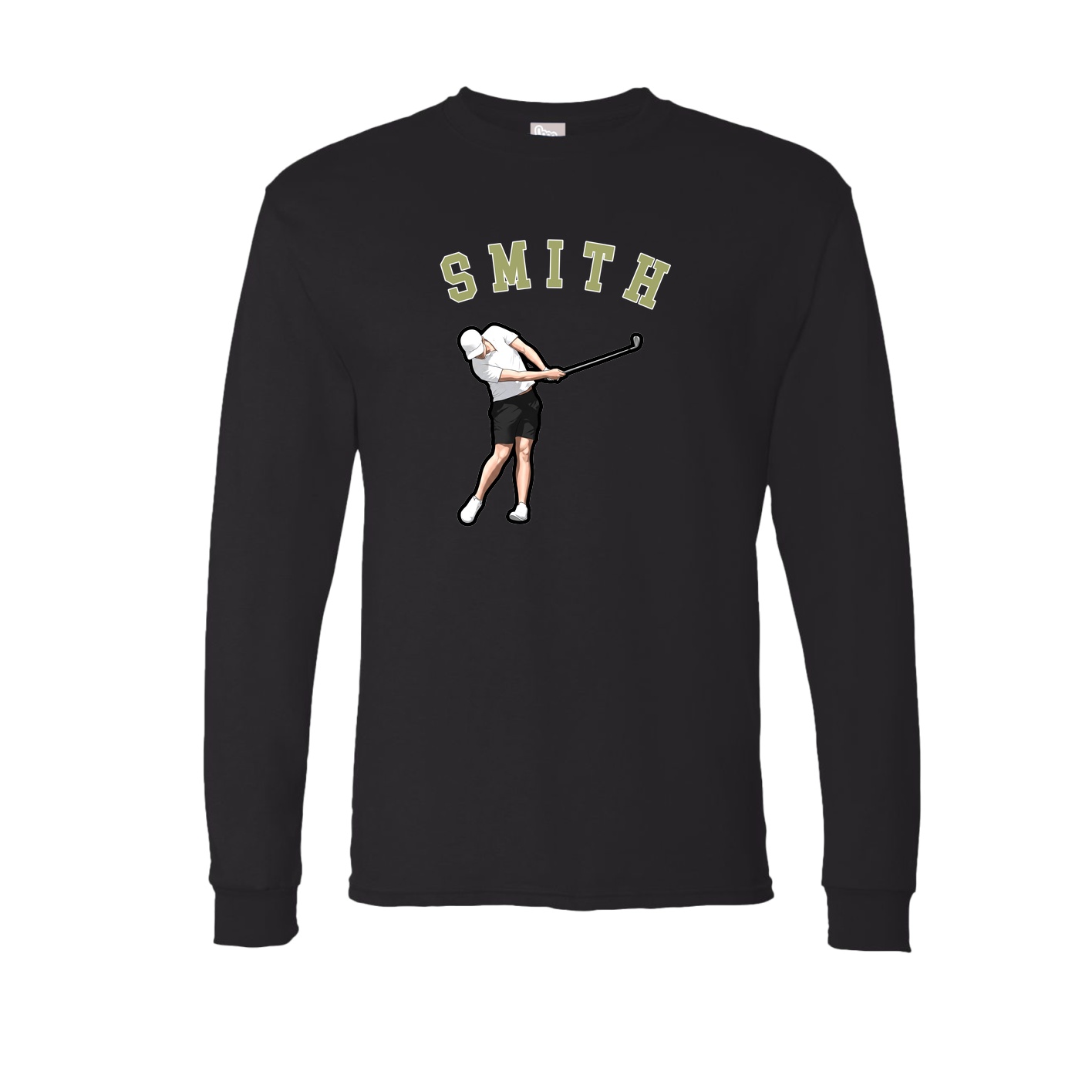 Long Sleeve Tee — Shirsey Arch in Black