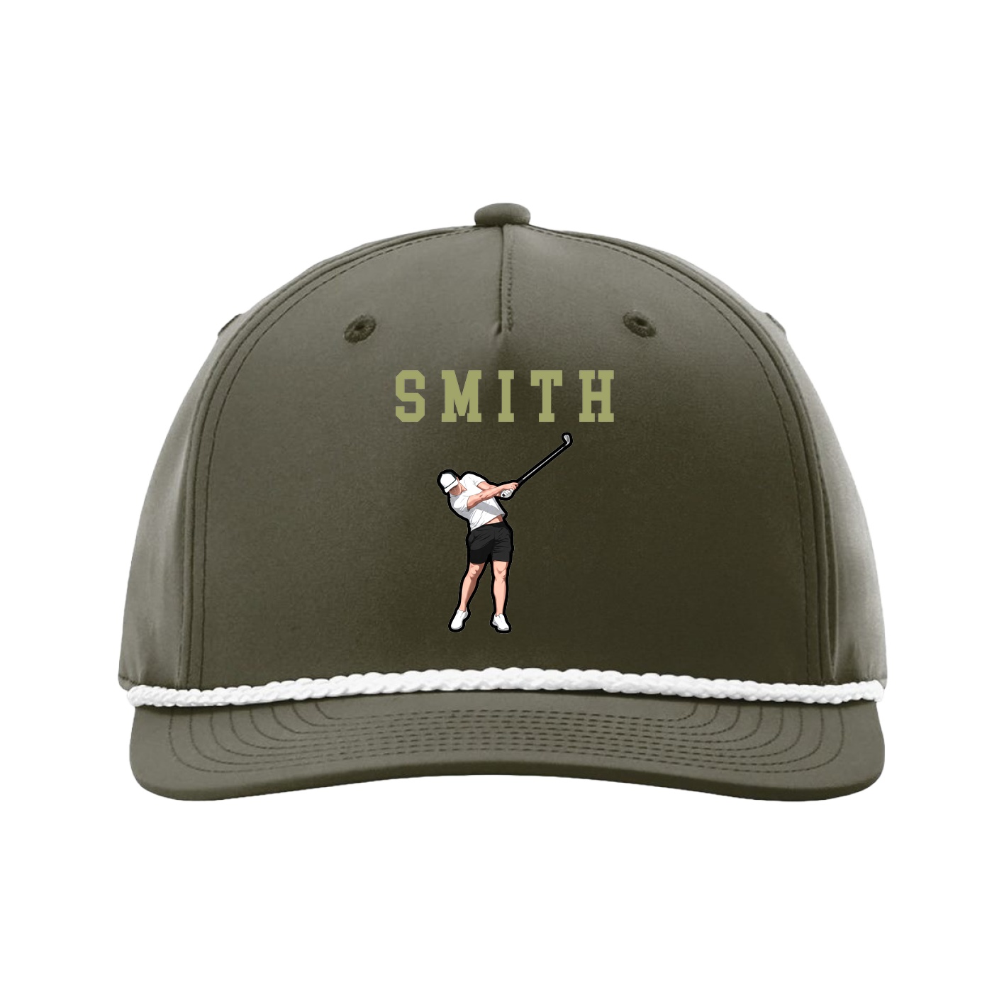 Five-Panel Classic Rope Cap — Shirsey in Green