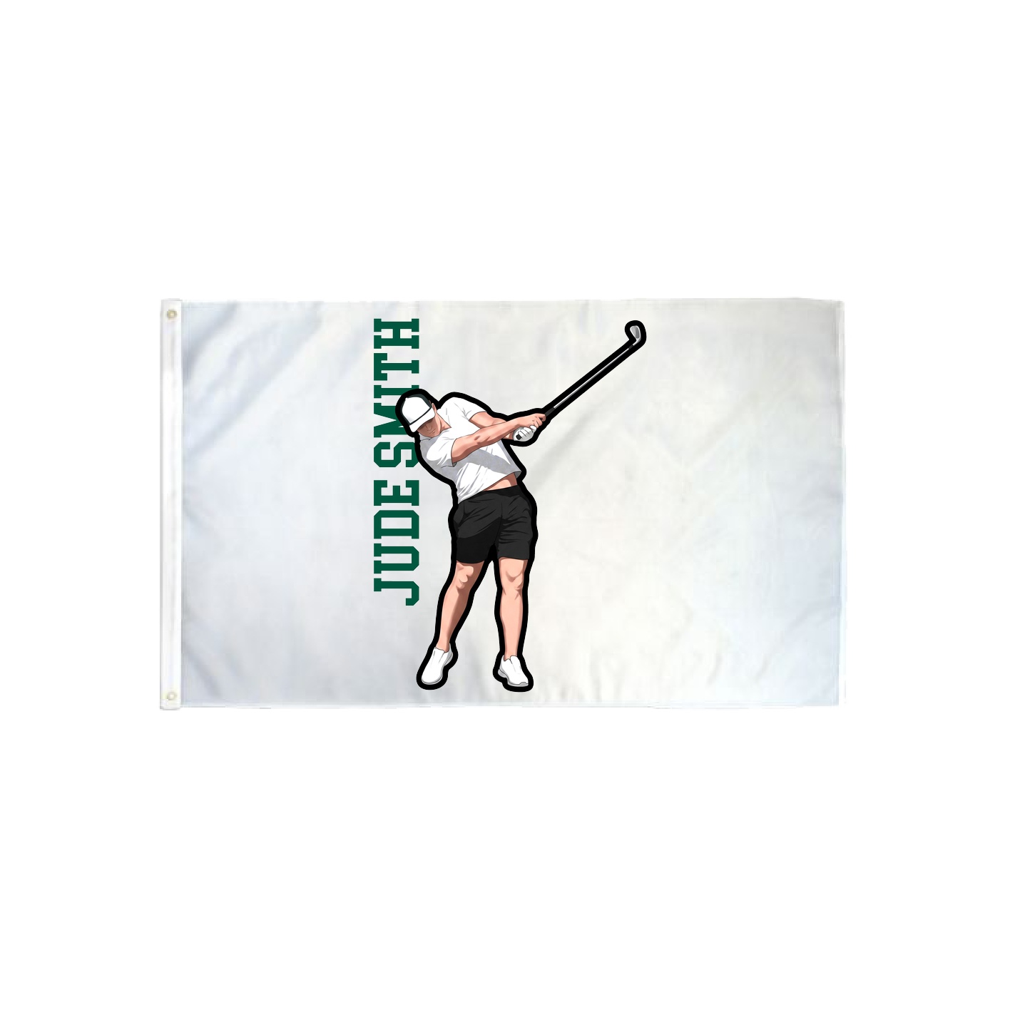 3x5 Flag — Name Vertical in Classic