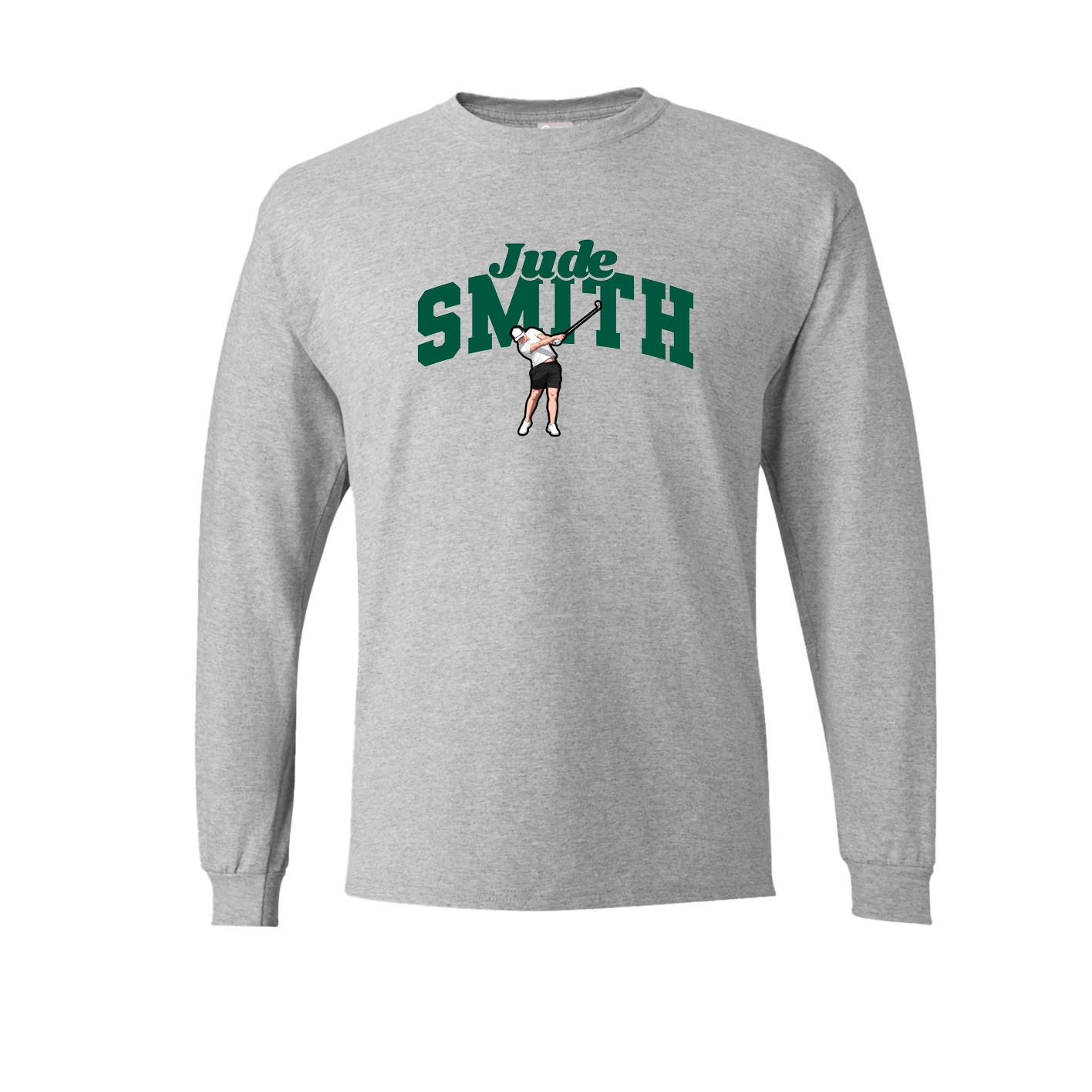 Long Sleeve Tee — Signature Arch in Grey