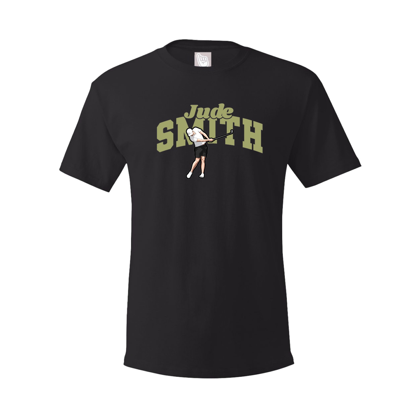 Youth Tee — Signature Arch in Black