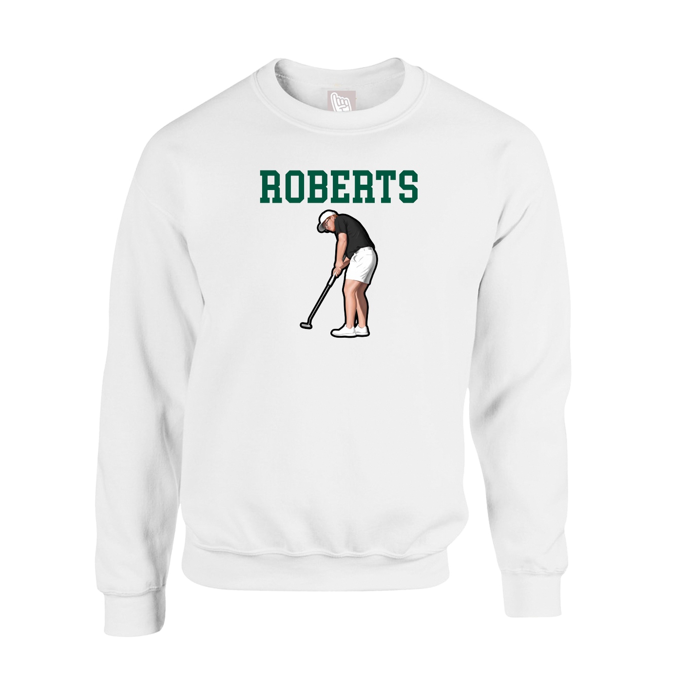 Fleece Crew — Shirsey in White
