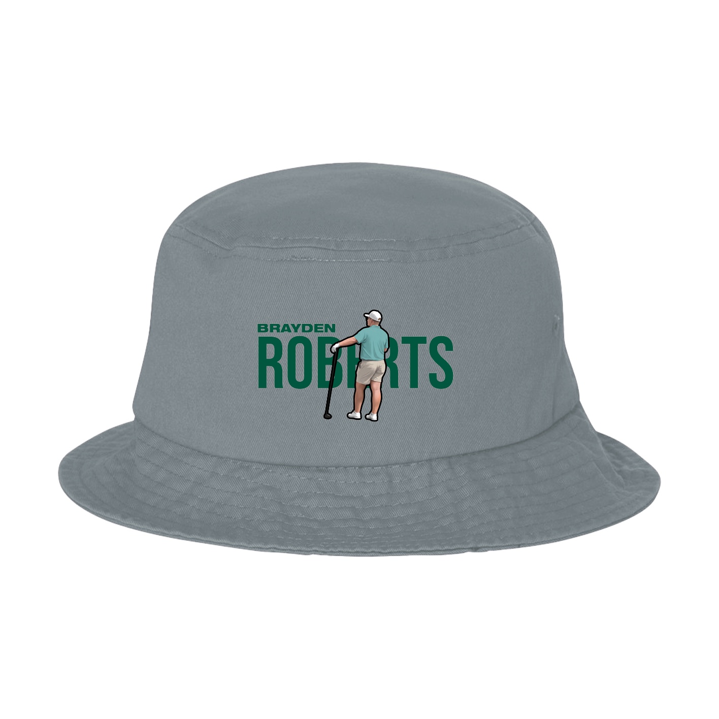 Bucket Cap — Player Name in Grey