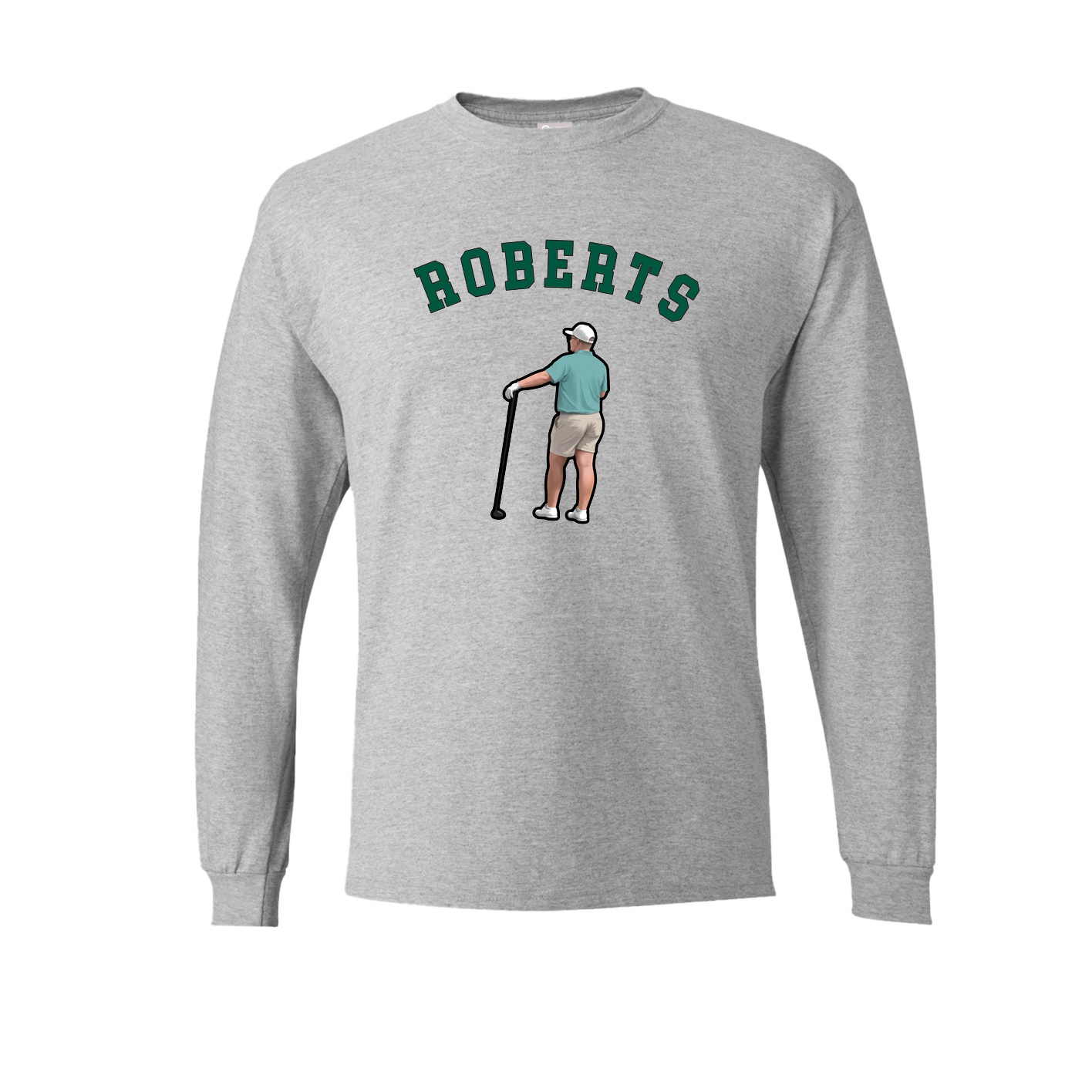 Long Sleeve Tee — Shirsey Arch in Grey