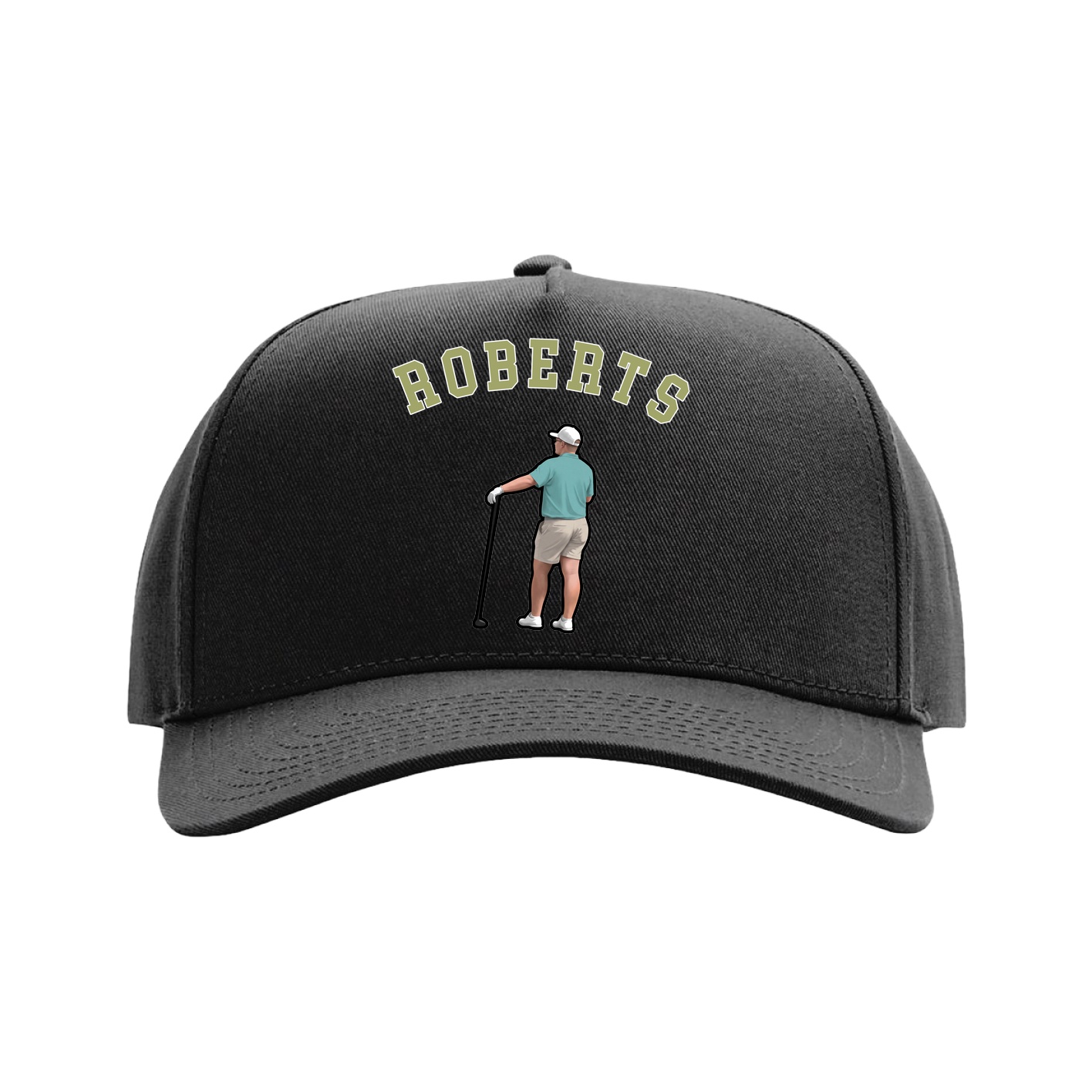 Full Fabric Five-Panel Champ Cap
