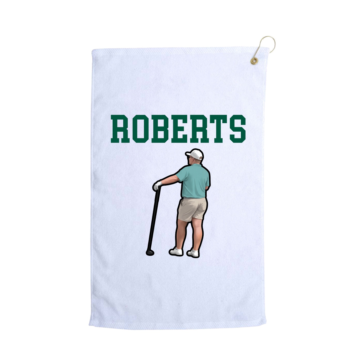 Golf Towel — Shirsey in White