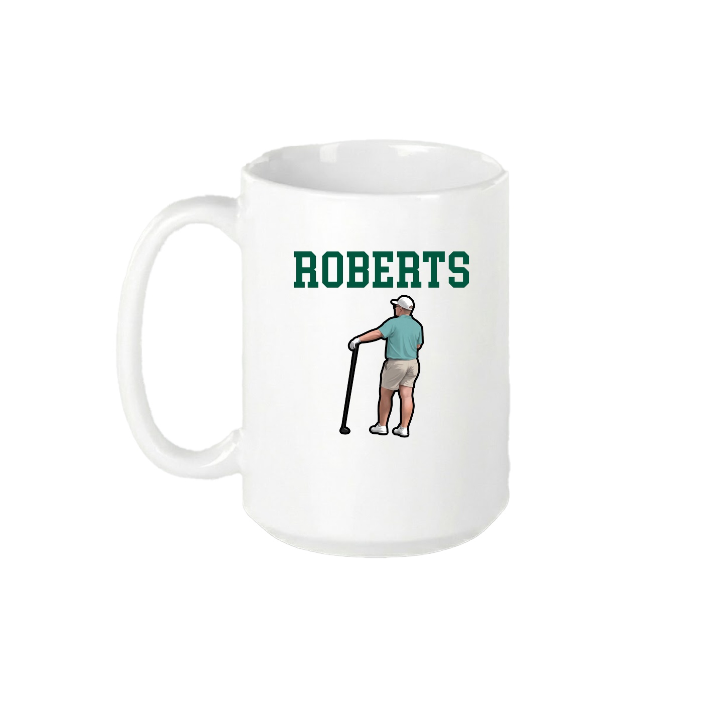 15oz Coffee Mug — Shirsey in White