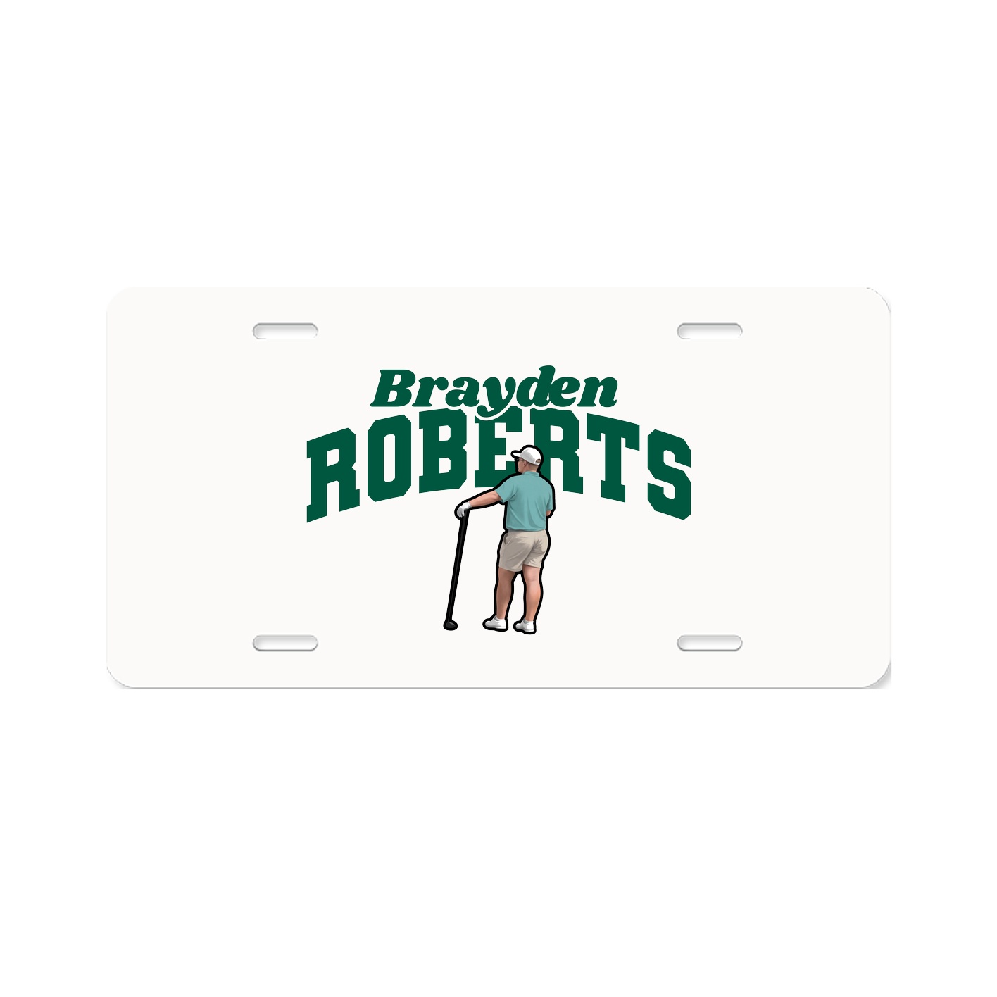 License Plate — Signature Arch in Classic