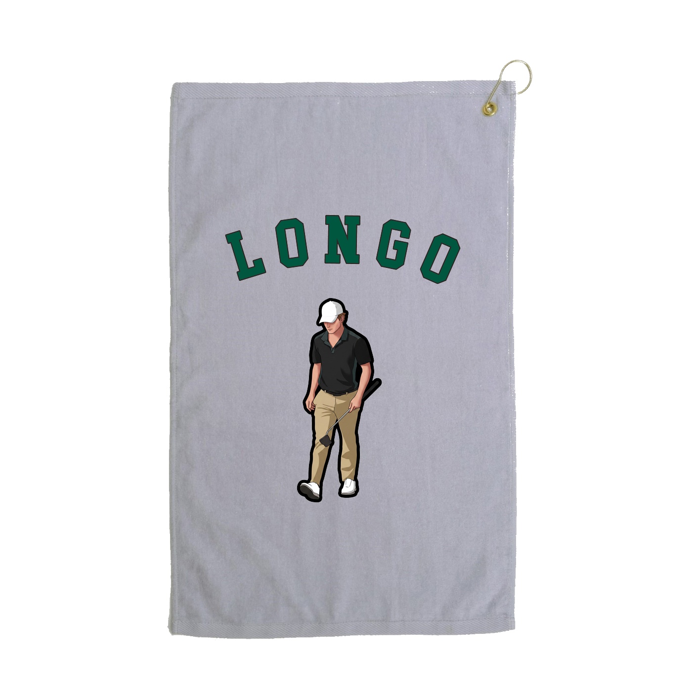 Golf Towel — Shirsey Arch in Grey