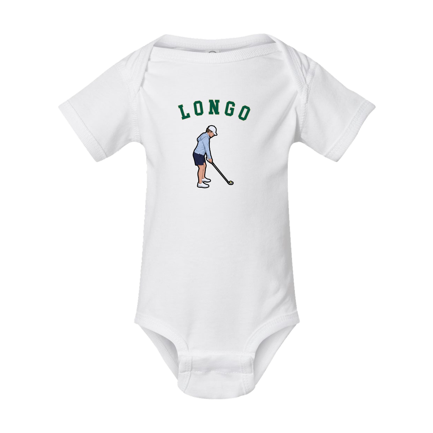 Baby Onesie — Shirsey Arch in White