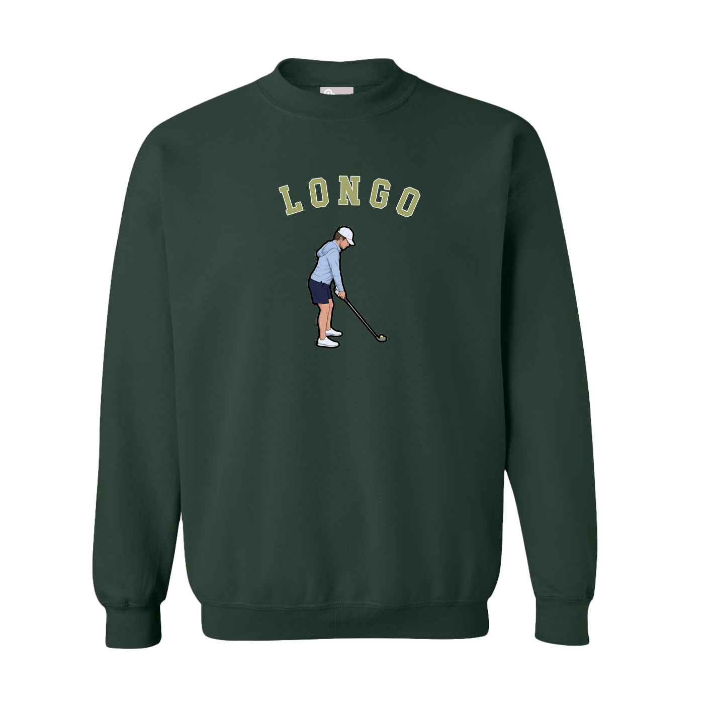 Fleece Crew — Shirsey Arch in Green