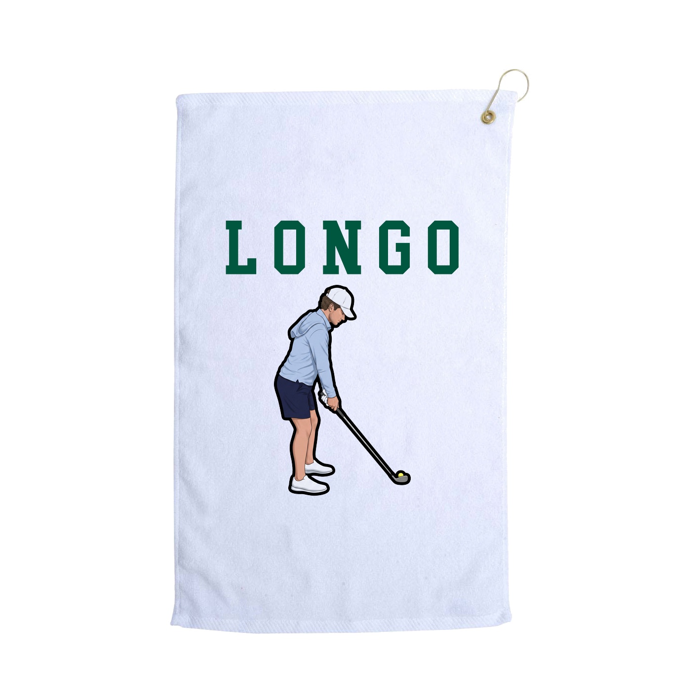 Golf Towel — Shirsey in White