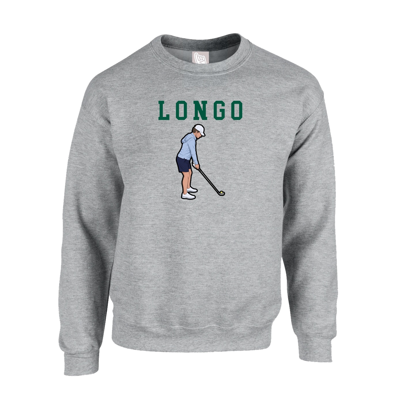Fleece Crew — Shirsey in Grey