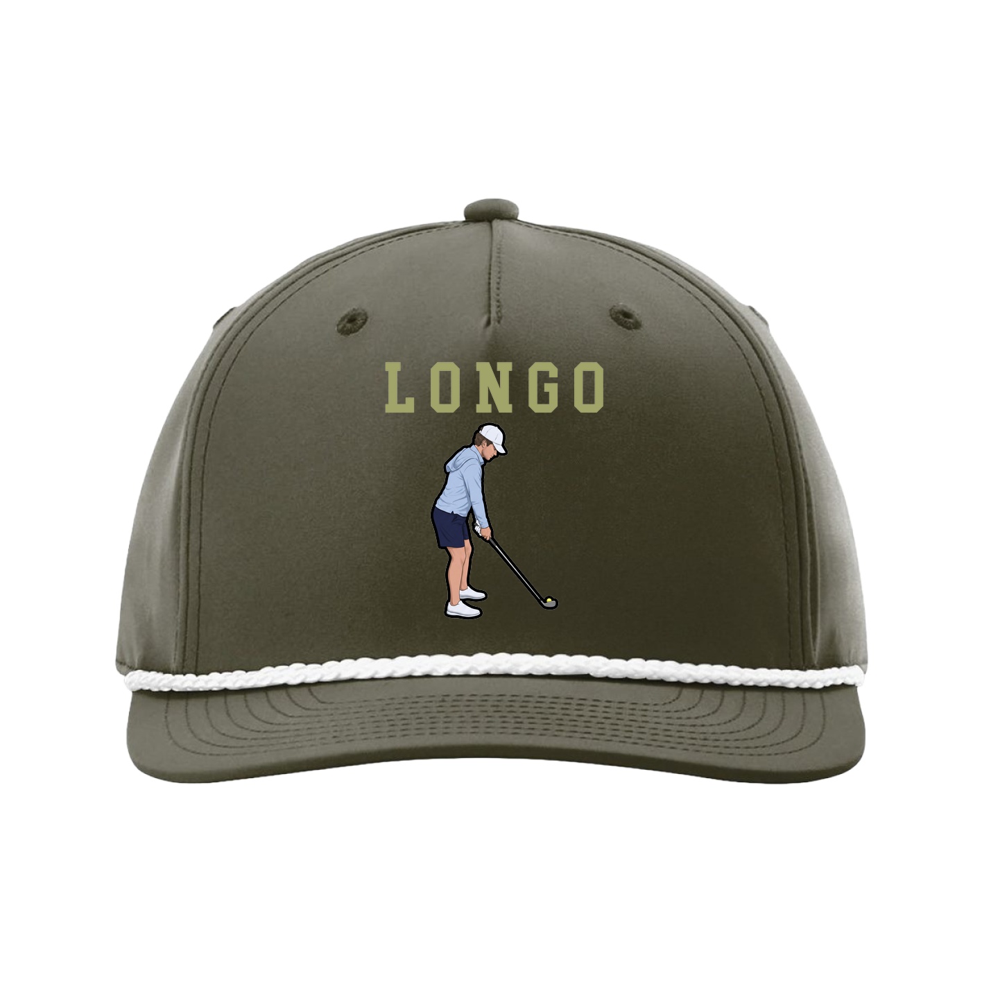 Five-Panel Classic Rope Cap — Shirsey in Green