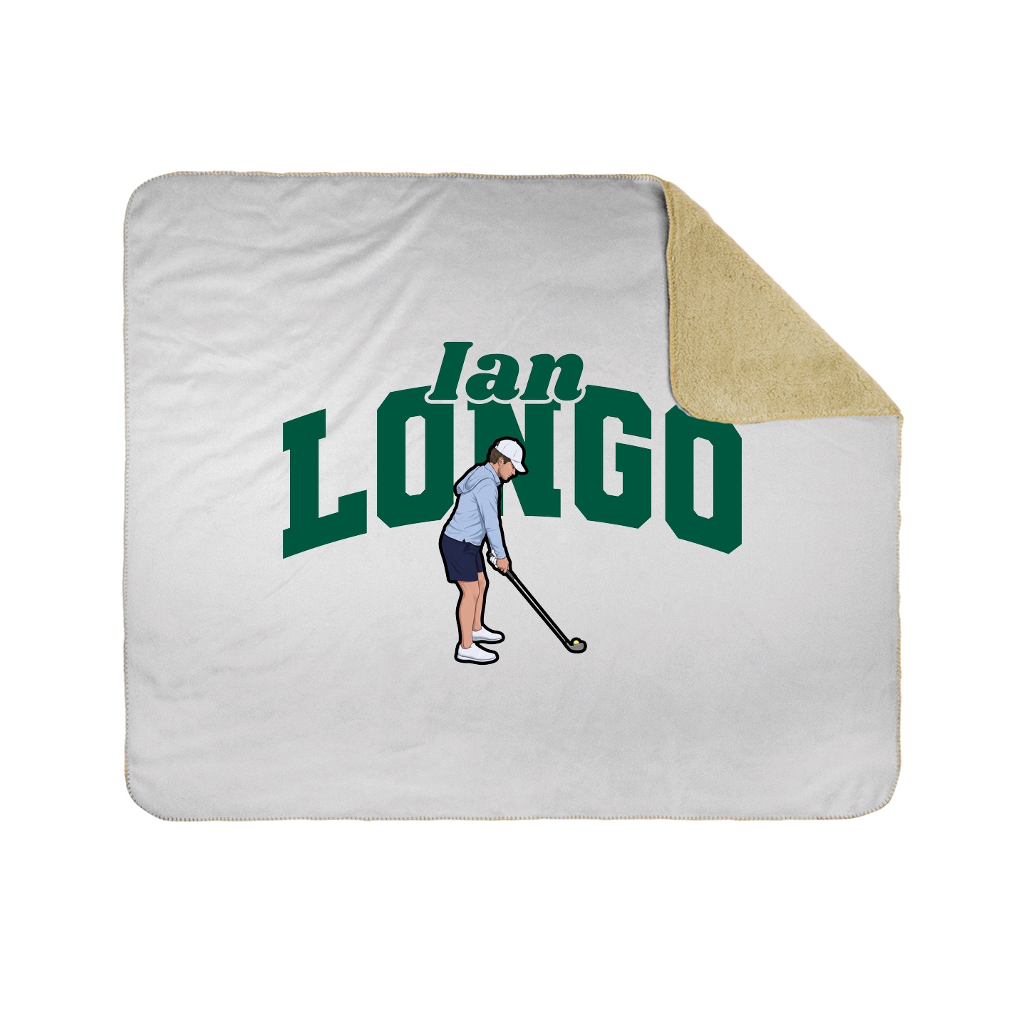 Throw Blanket — Signature Arch in White