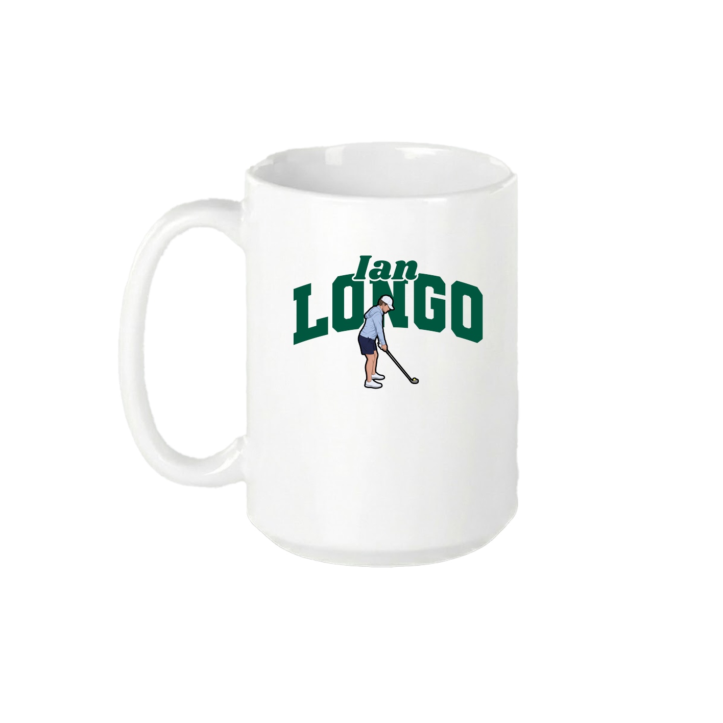 15oz Coffee Mug — Signature Arch in White