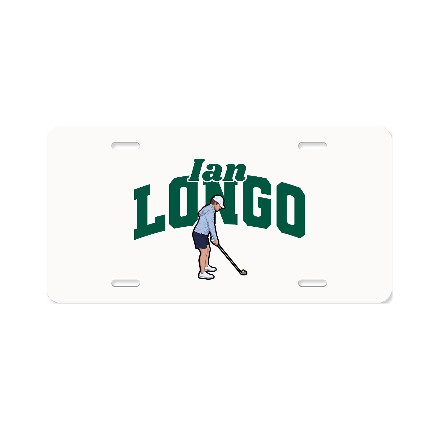 License Plate — Signature Arch in Classic
