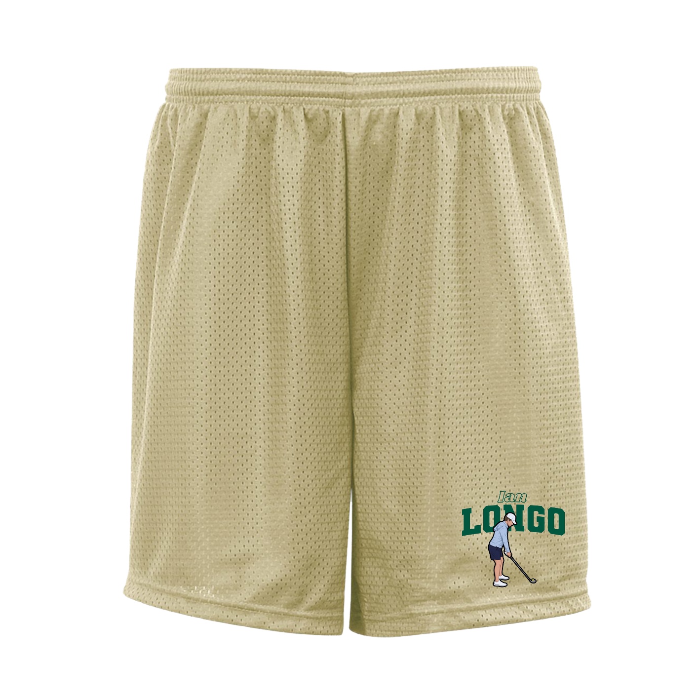 Shorts — Name Arch in Vegas Gold