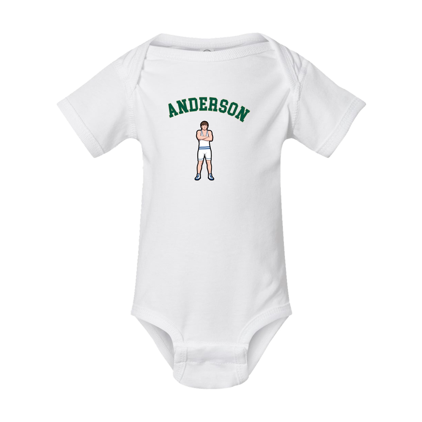 Baby Onesie — Shirsey Arch in White