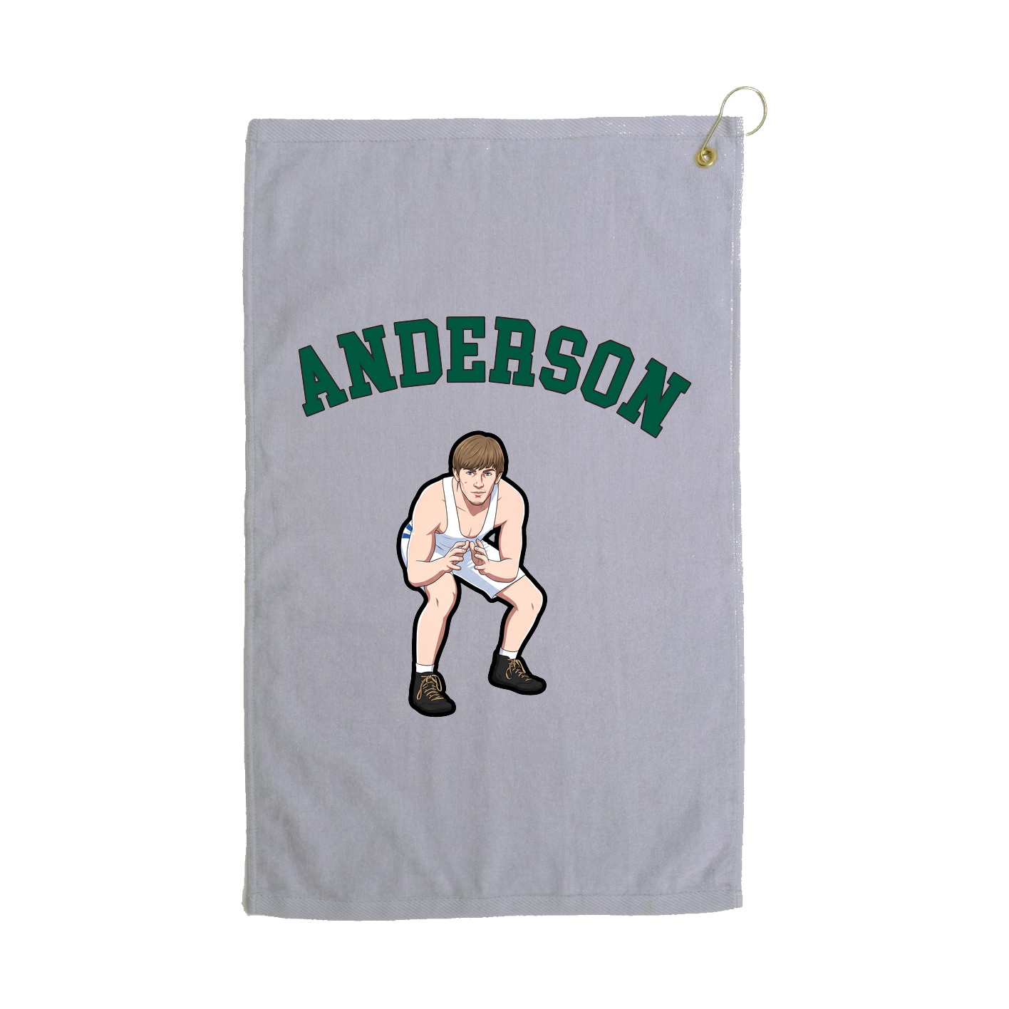 Golf Towel — Shirsey Arch in Grey