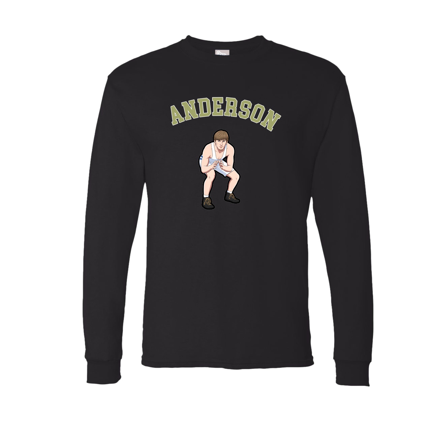 Long Sleeve Tee — Shirsey Arch in Black