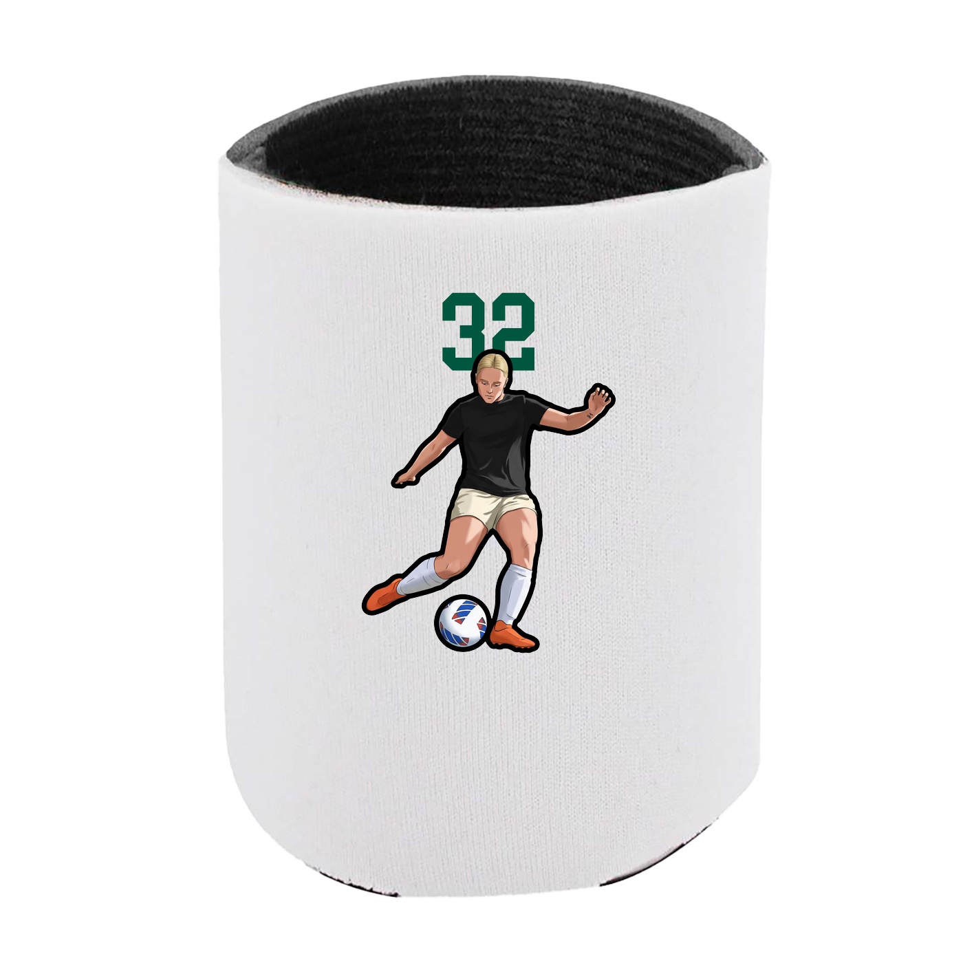 Can Holder — Number Top in White