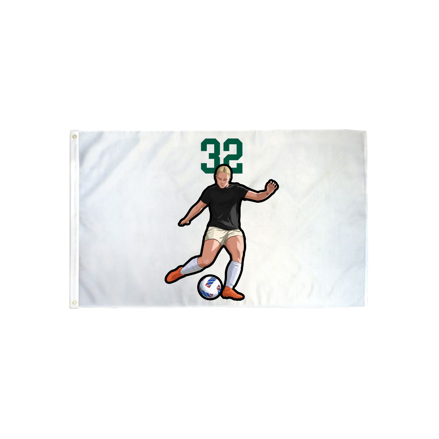 3x5 Flag — Number Top in Classic