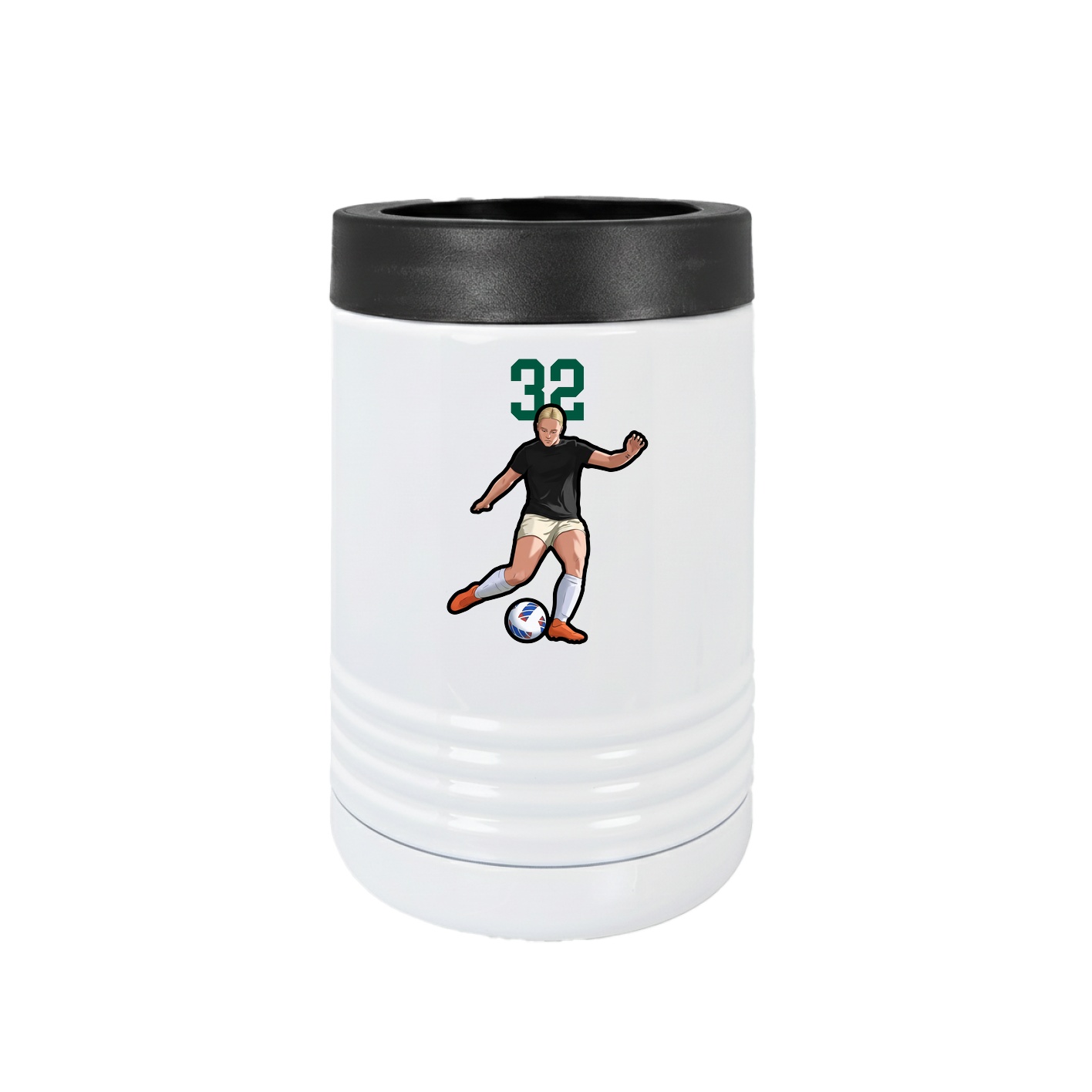 Beverage Holder — Number Top in White